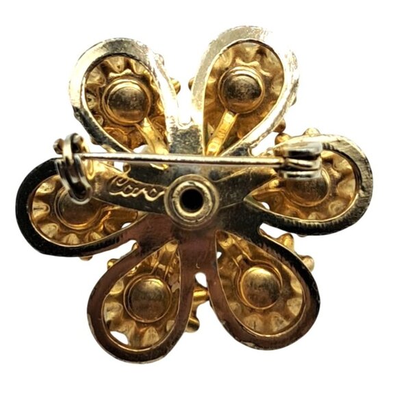 Vintage Rhinestone Brooch Lot of 8 Weiss Coro Parklane Costume Jewelry - Picture 6 of 16